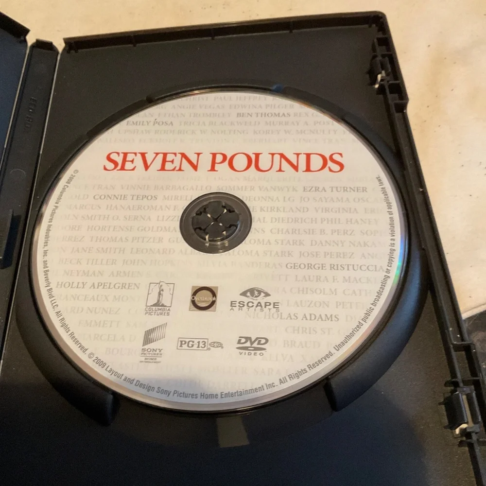 DVD - Seven Pounds. V76